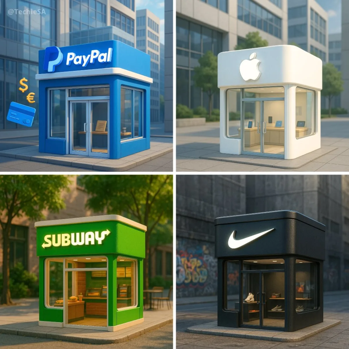 3D Store Render: A Modern Take