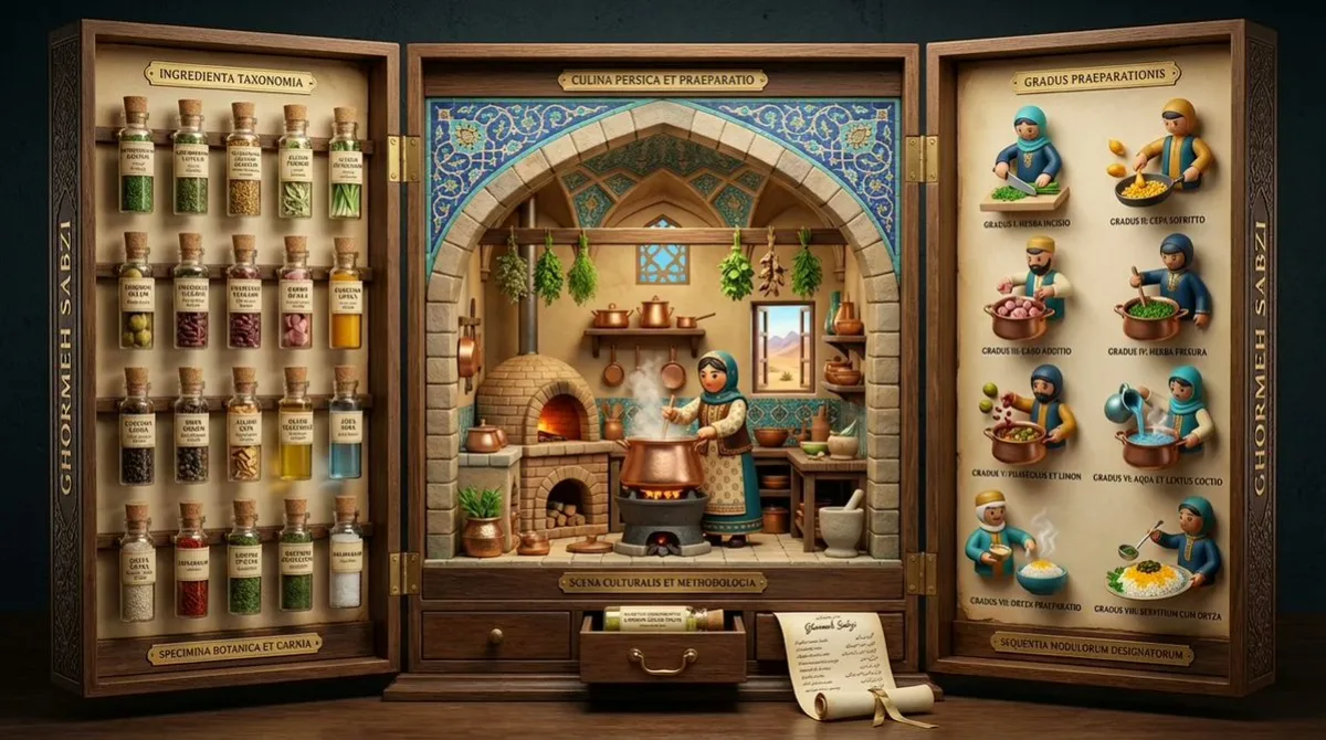 Medieval Altarpiece Display of a Famous Dish (Studio-Grade)