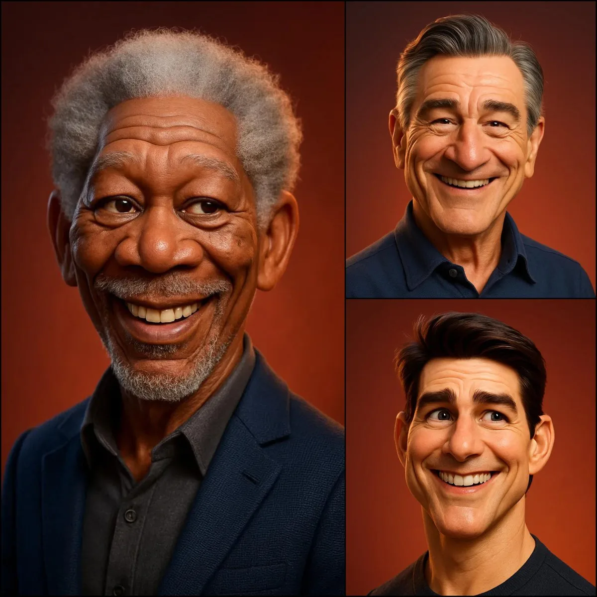 3D Comic Portrait: A Hero Take