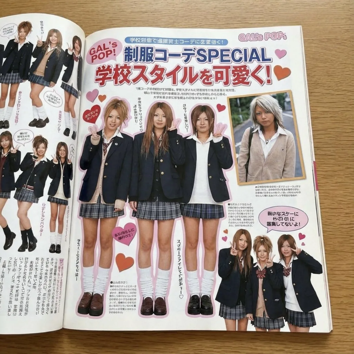Japanese gyaru magazine feature