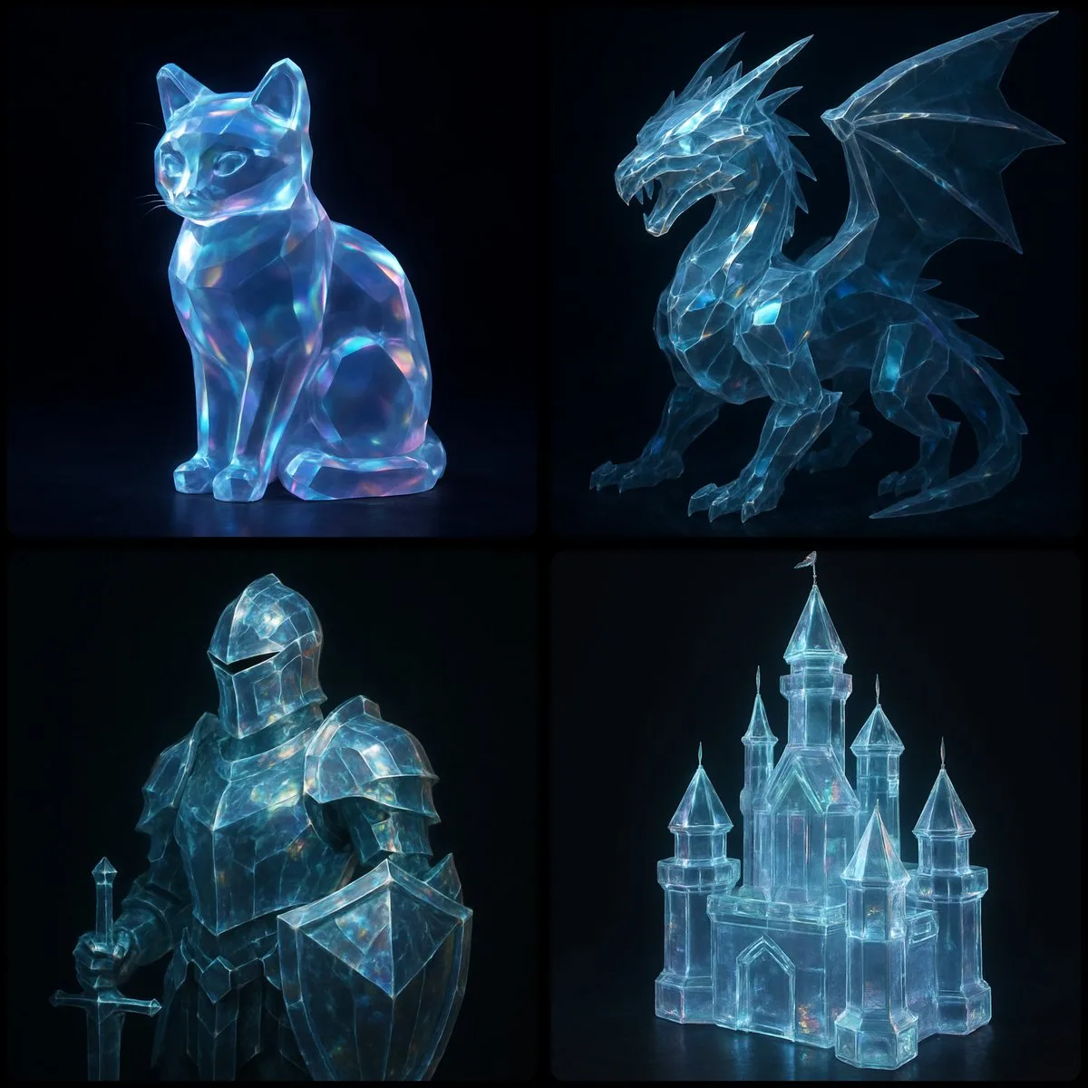 A Signature Translucent Crystal Effect