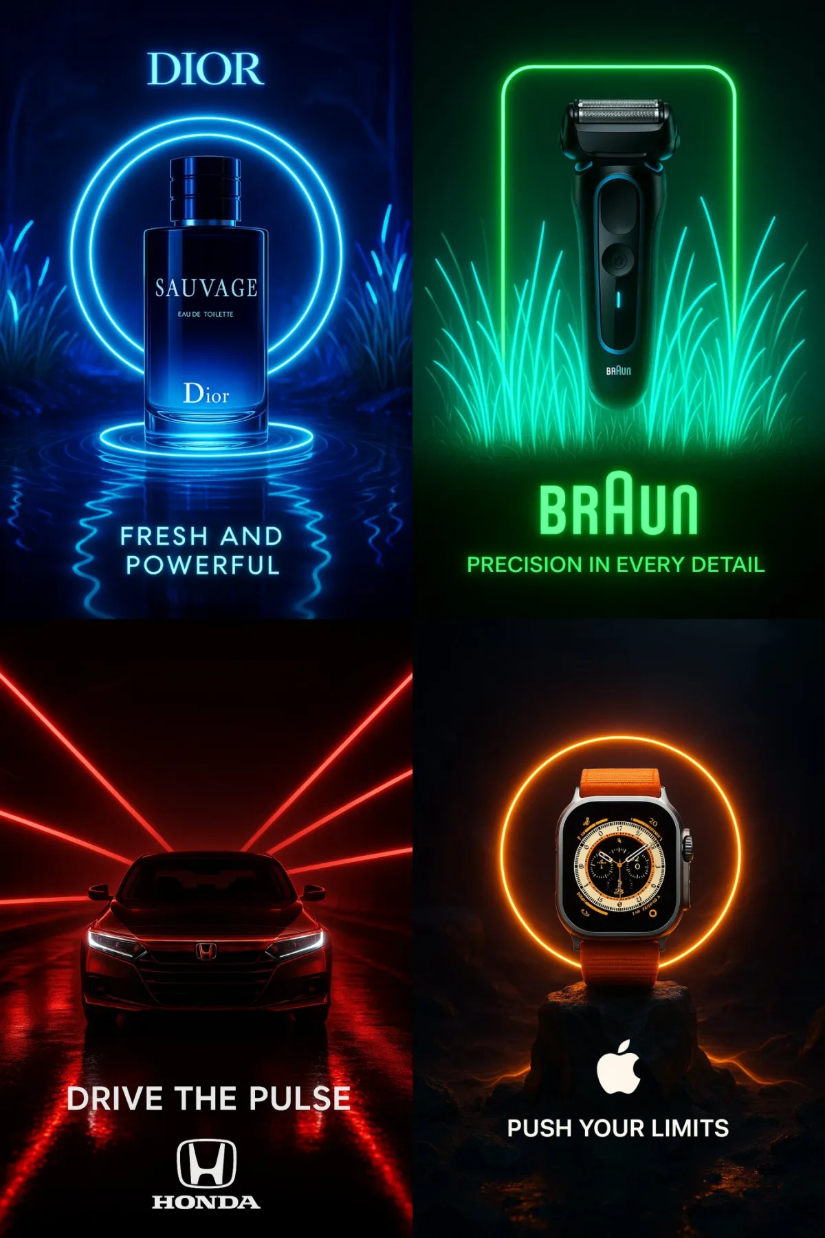 Neon Brand Redesign - Hero Style