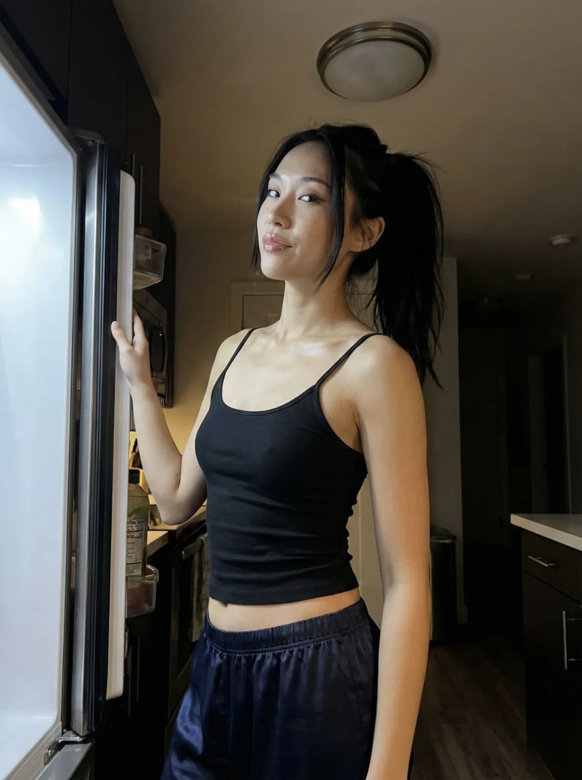 A Editorial Late Night Kitchen Candid Portrait