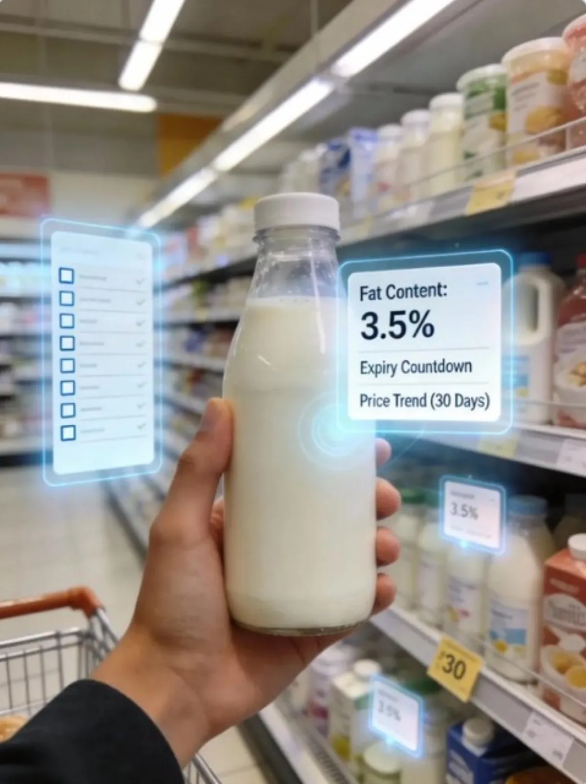 AR Supermarket Shopping Experience POV (Curated)