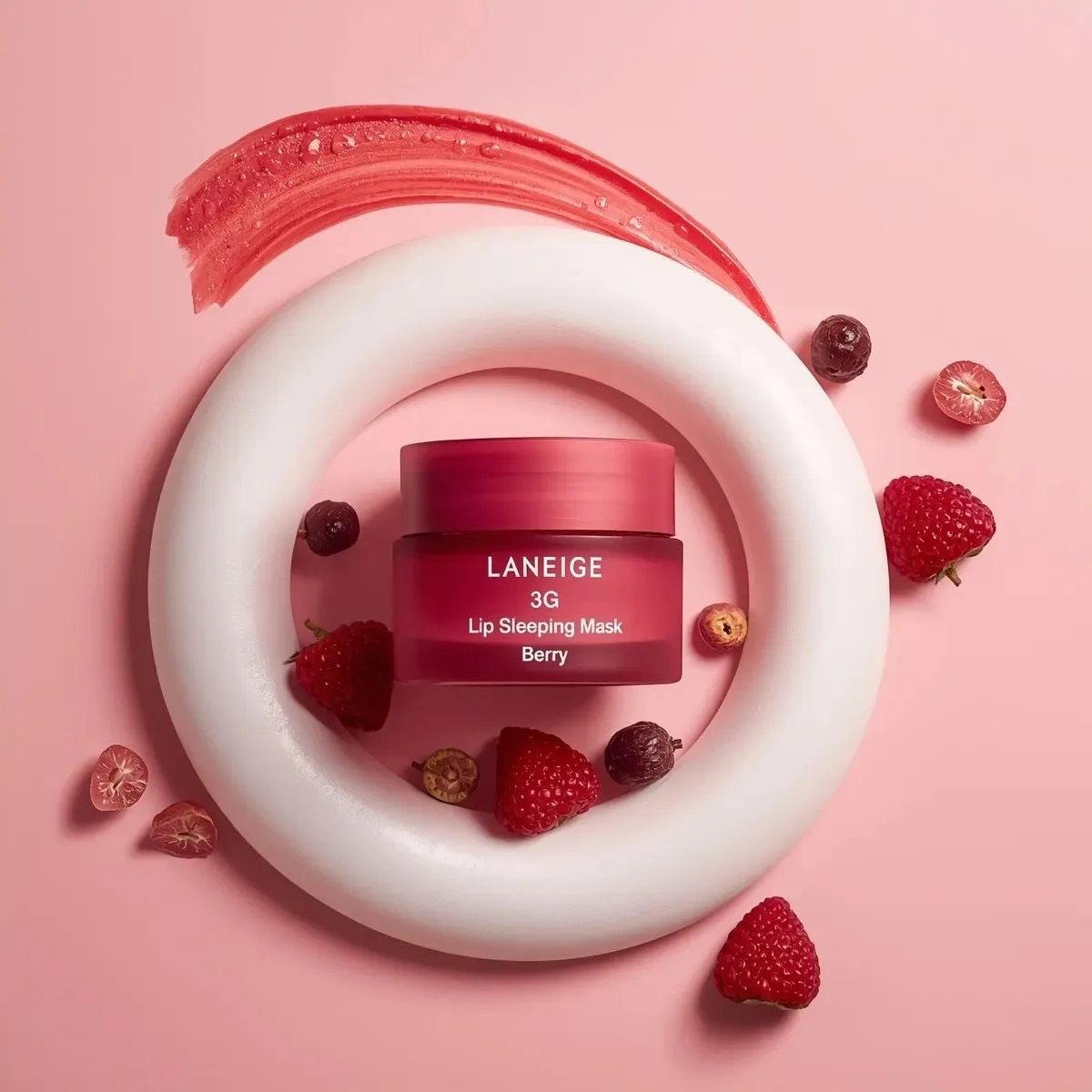 Hero Berry Lip Sleeping Mask Product Photography