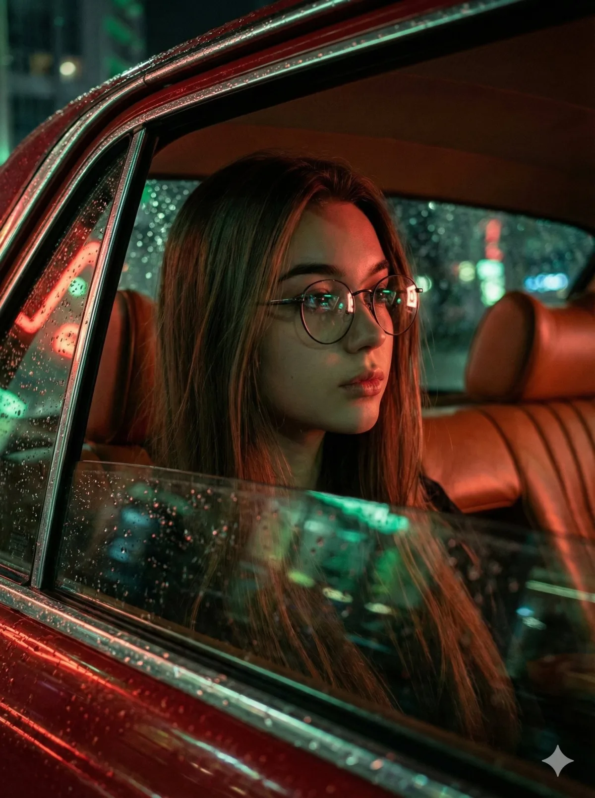 Neon Reflections In The Rain: A Curated Take