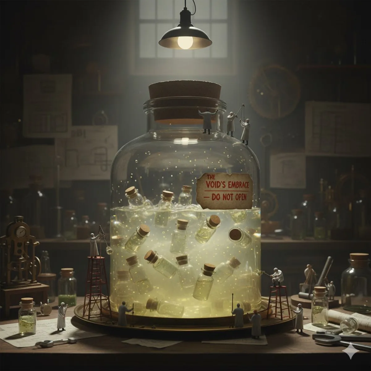 A Curated Irrational Ritual in a Specimen Jar