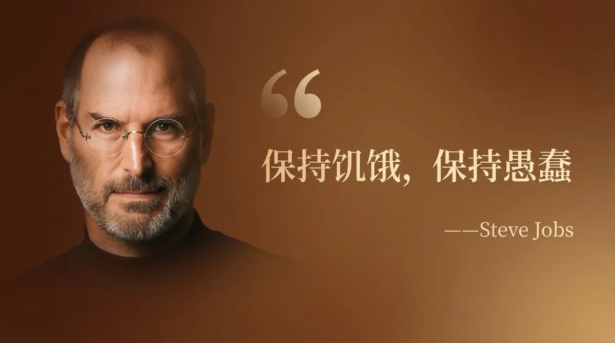 工作室级风名言卡片肖像布局