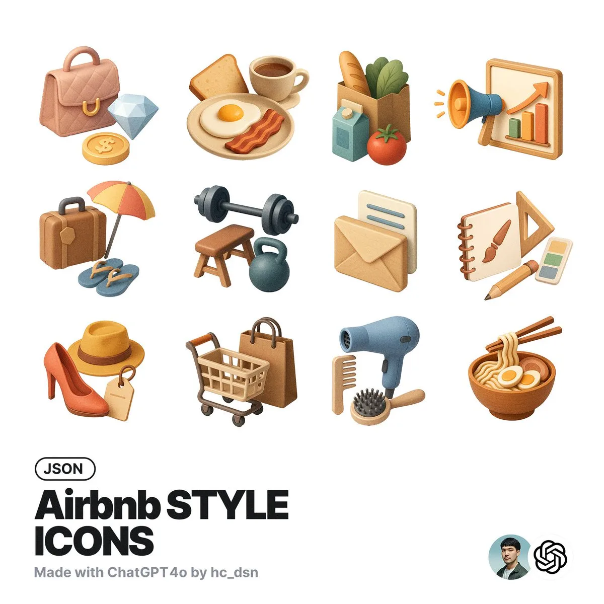 Airbnb Style Icons