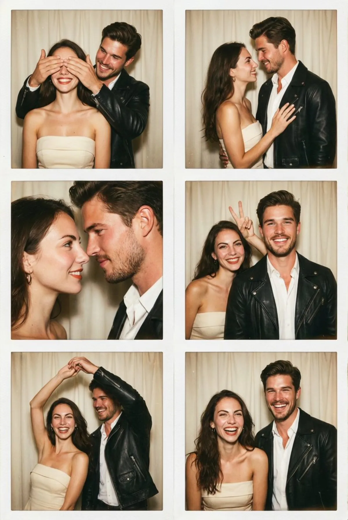 A Hero Sweet Moments in a Vintage Photo Booth