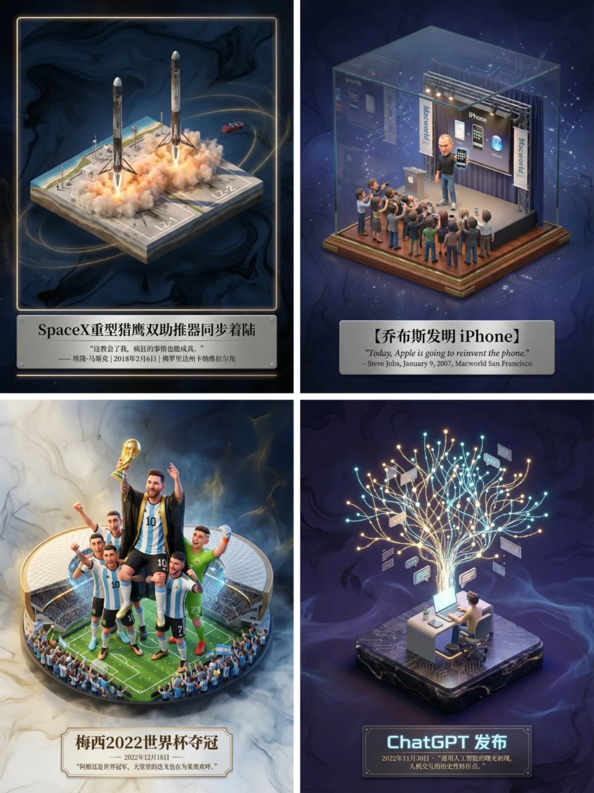 重型猎鹰着陆：历史切片