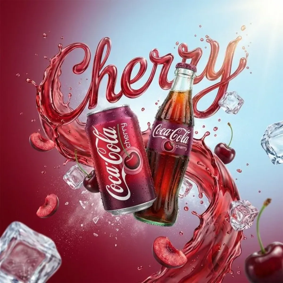 Dynamic Product Splash with Liquid Typography (Signature)