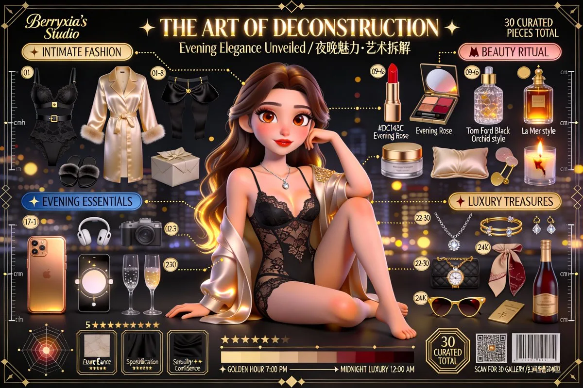 Editorial Character Deconstruction Art: Pixar Style 3D Poster