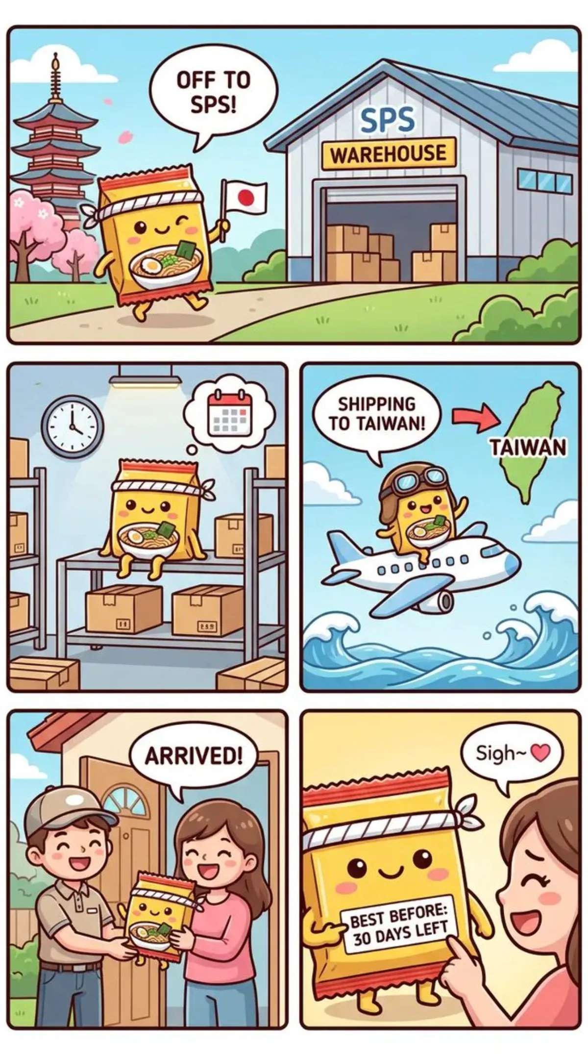 Partial manga logistics page prompt (cut off) - Stylized Style