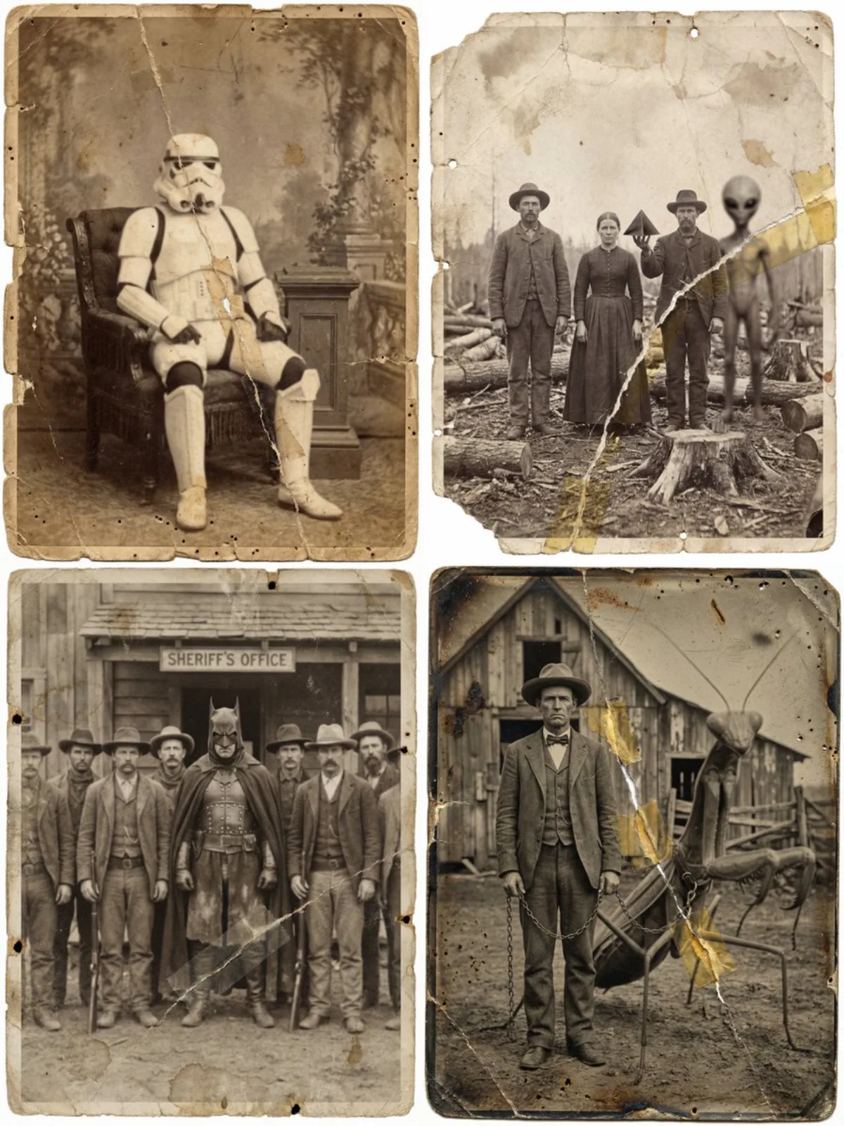 Never-Existed 1870s Found Photo