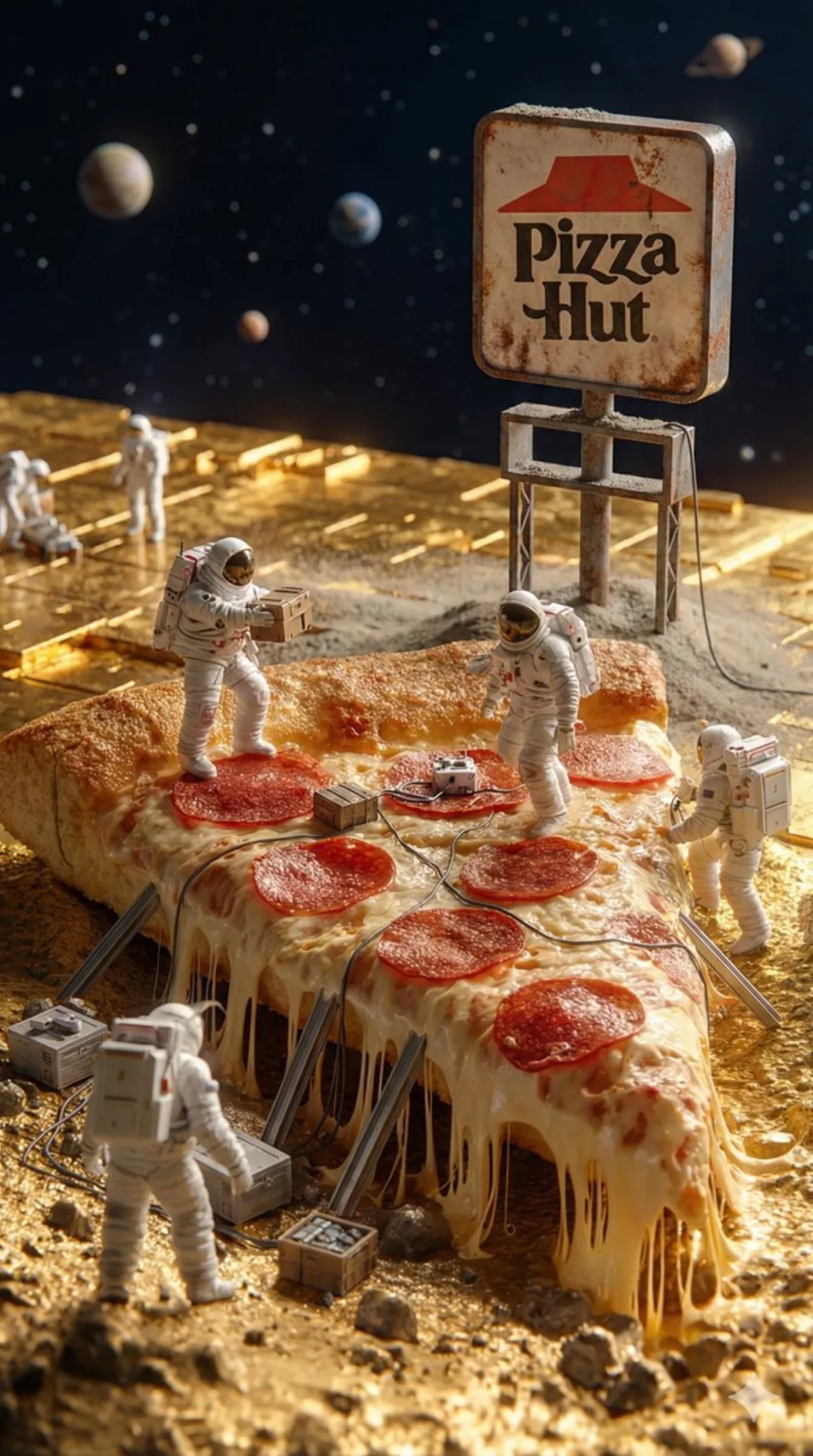 Fast Food Brand Space Fantasy