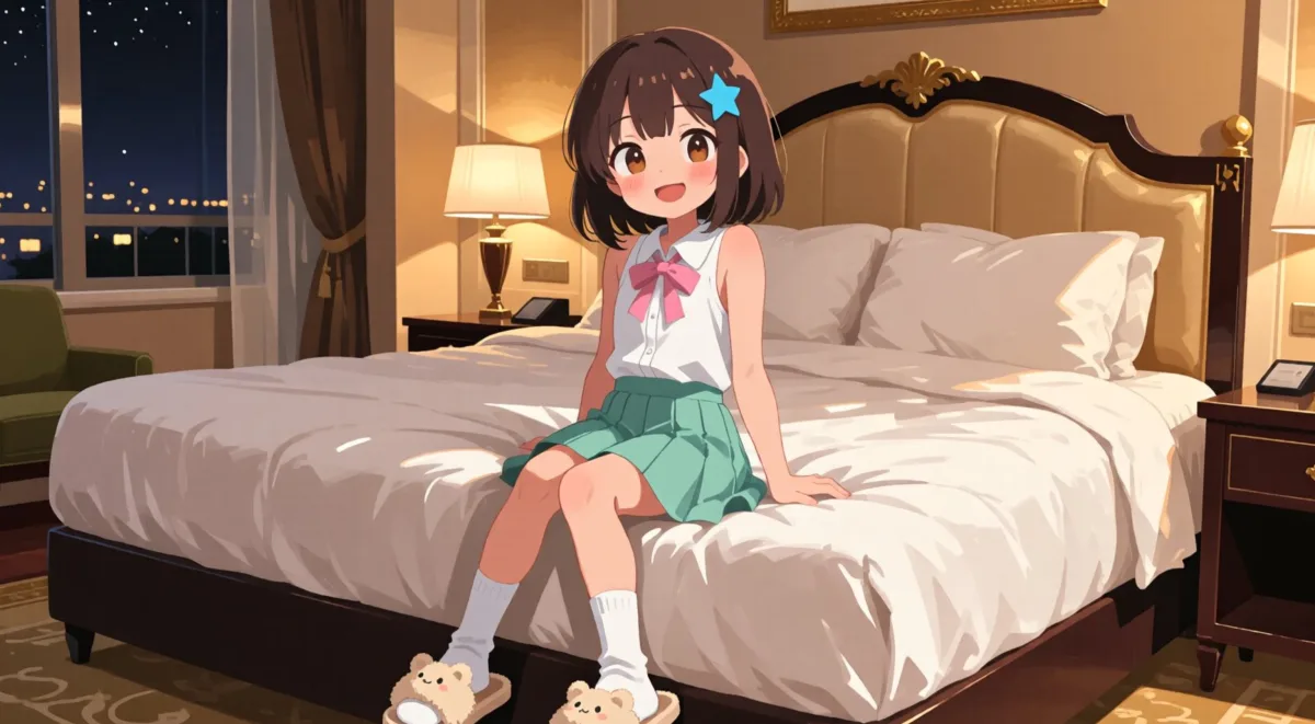A Signature Place Anime Statue in Real Life