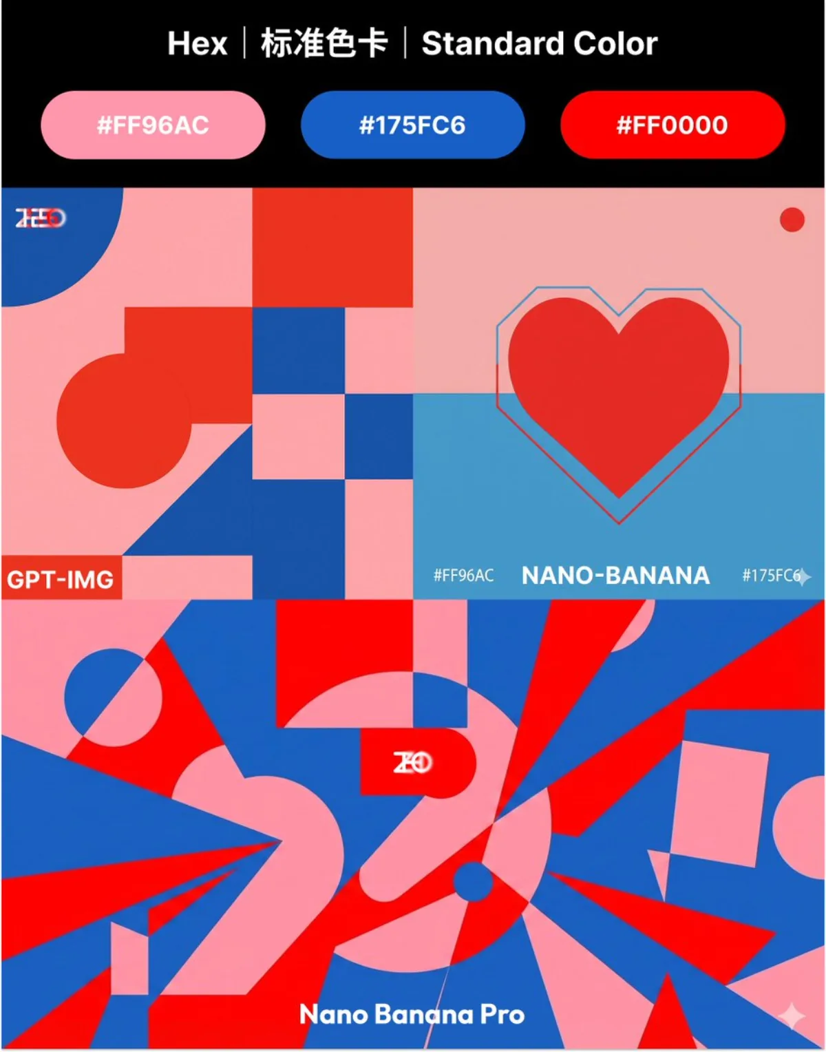 Hex color flat composition prompt: A Studio-Grade Take