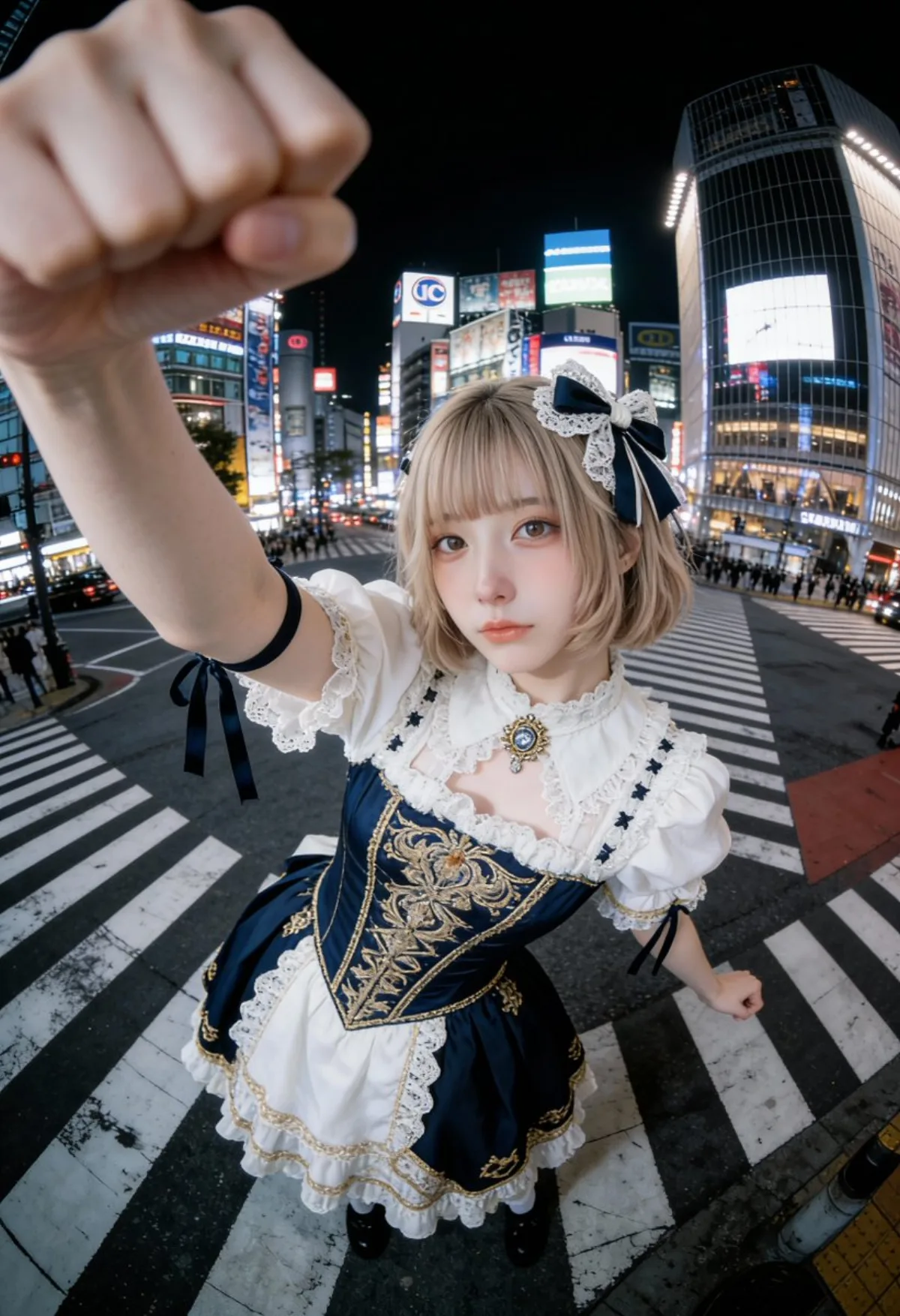 Baroque Lolita Rock-Paper-Scissors Tournament - Editorial Style