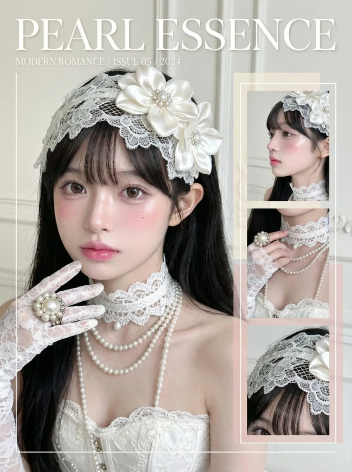 A Stylized Fashion Portrait Collage with Style Inheritance