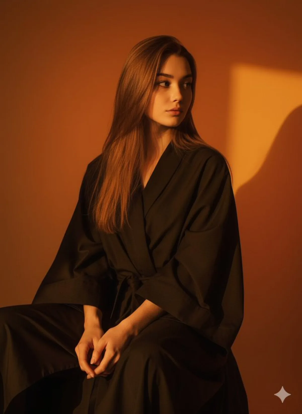Portrait of a Beautiful Woman (Vertical)
