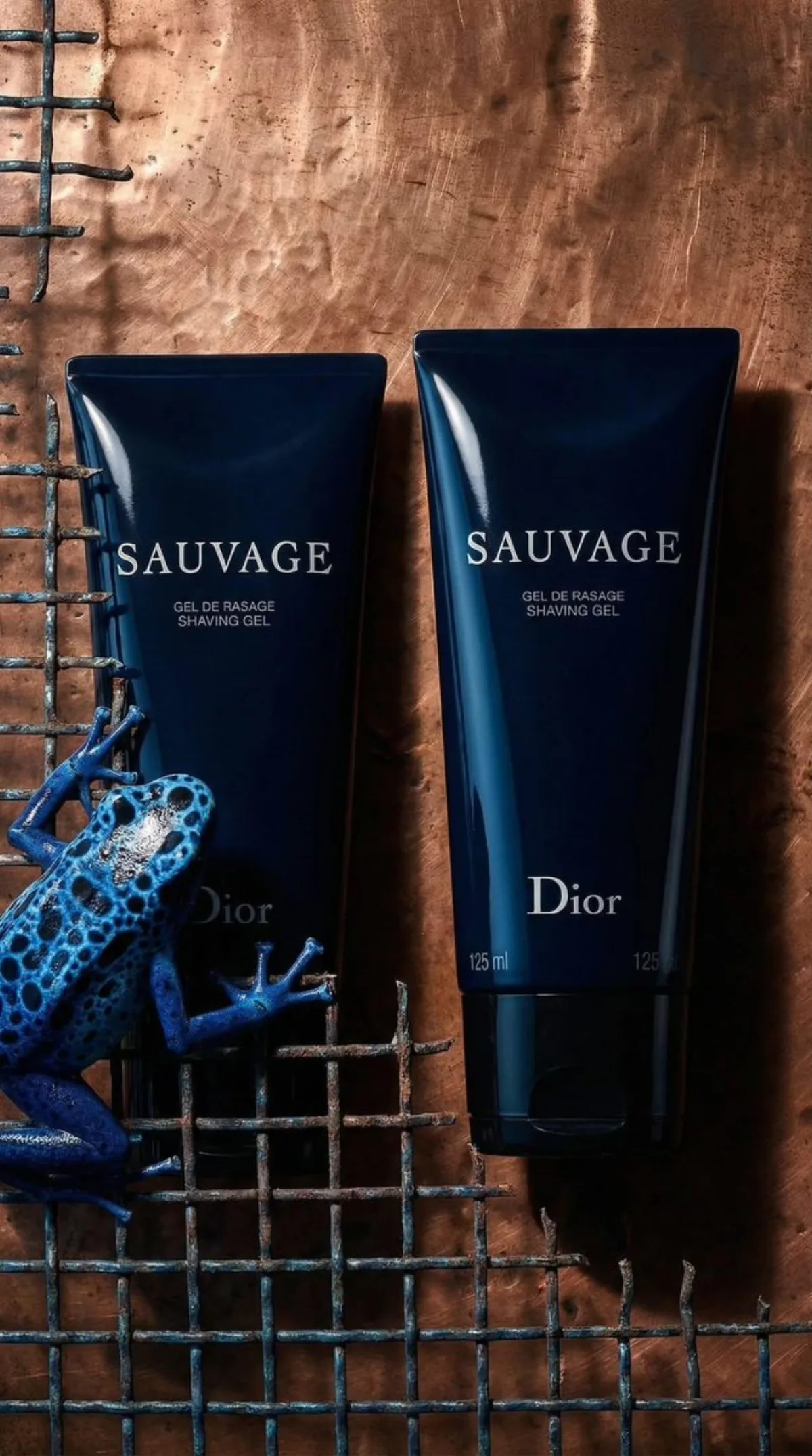 Luxury Shaving Gel on Engraved Copper Plates (Signature)