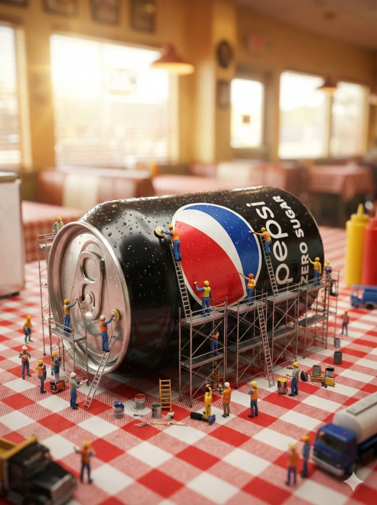A Modern Brand Megastructure: Miniature Construction Wonders
