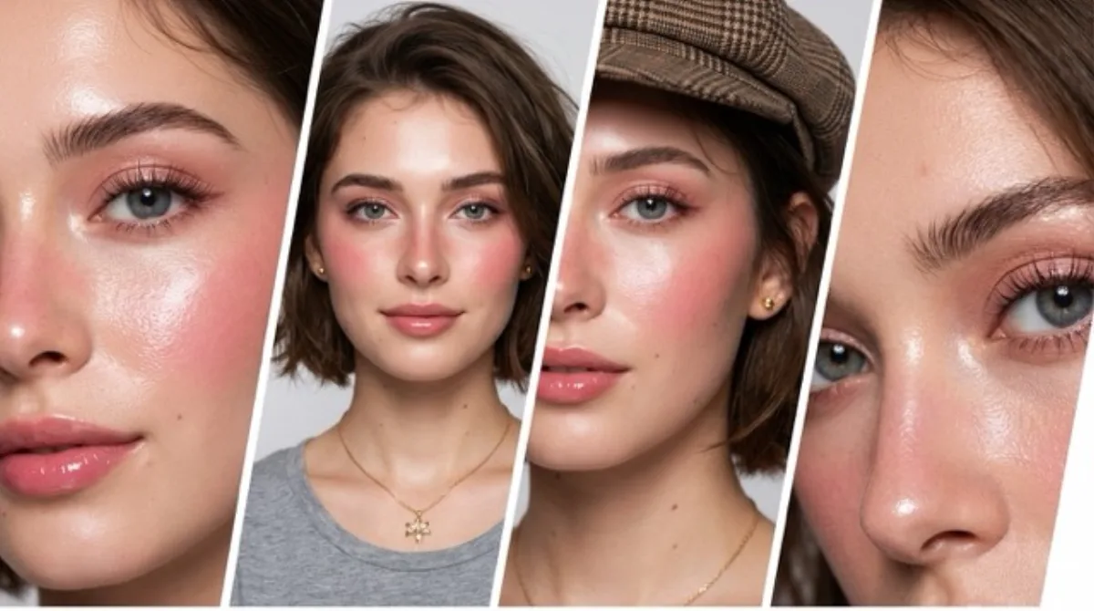 Hyper-realistic Beauty Editorial Collage