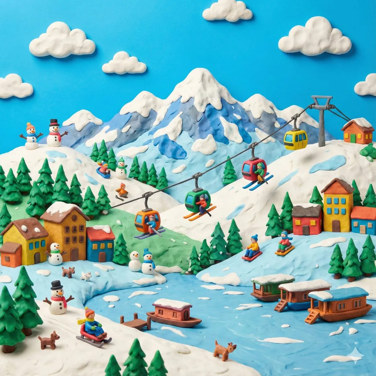 Clay Miniature Kashmir
