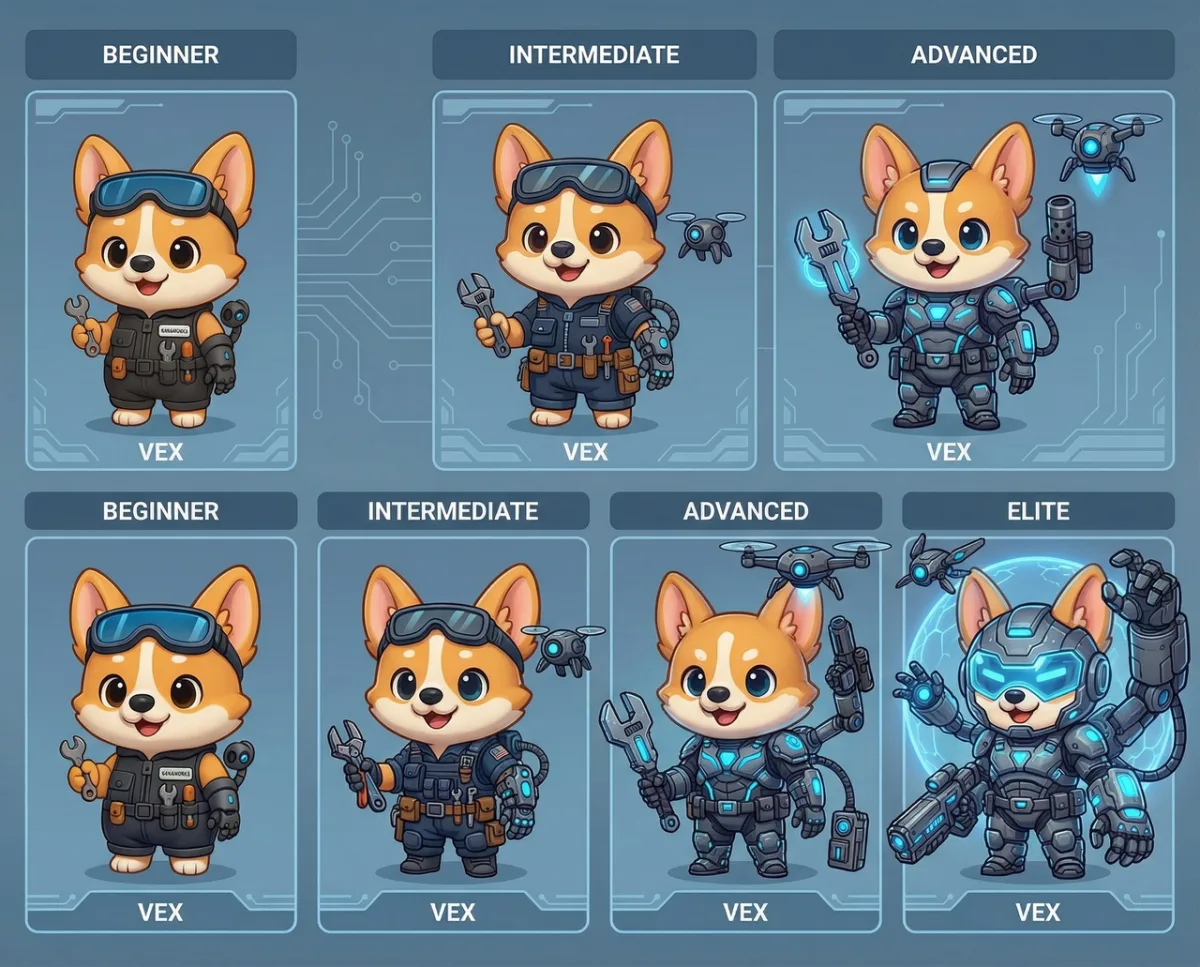 Game Character Evolution Series A