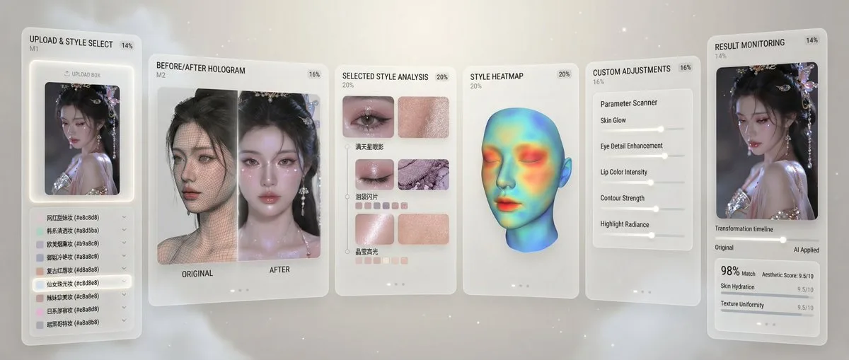 AI Makeup Recreation Guide