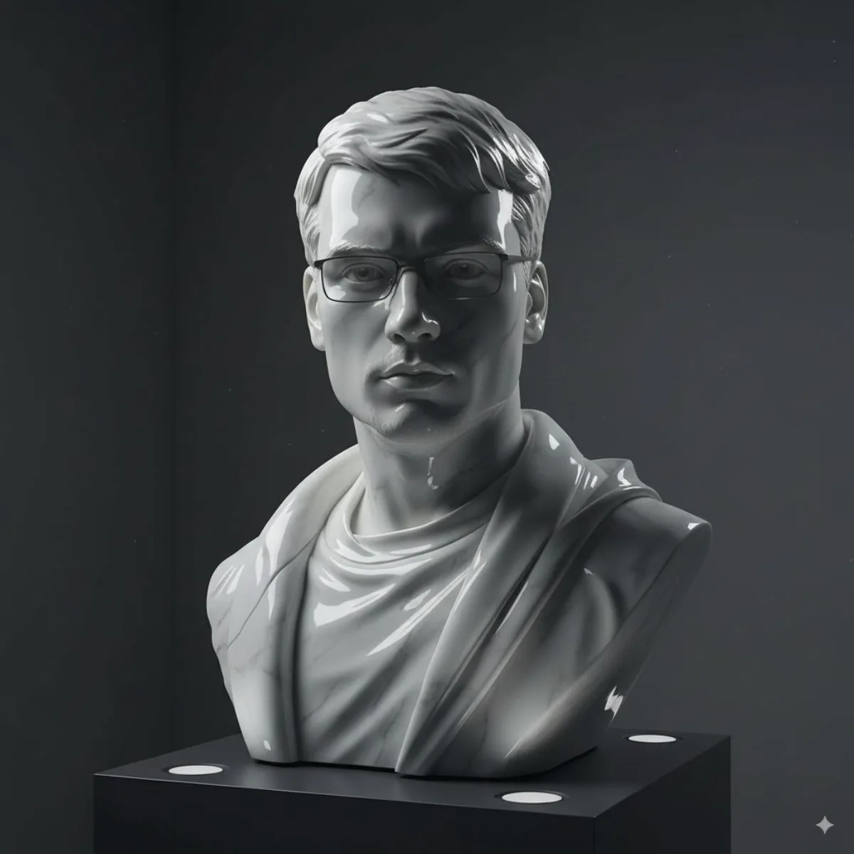 Modern Ultra Detailed Shining Marble Sculpture