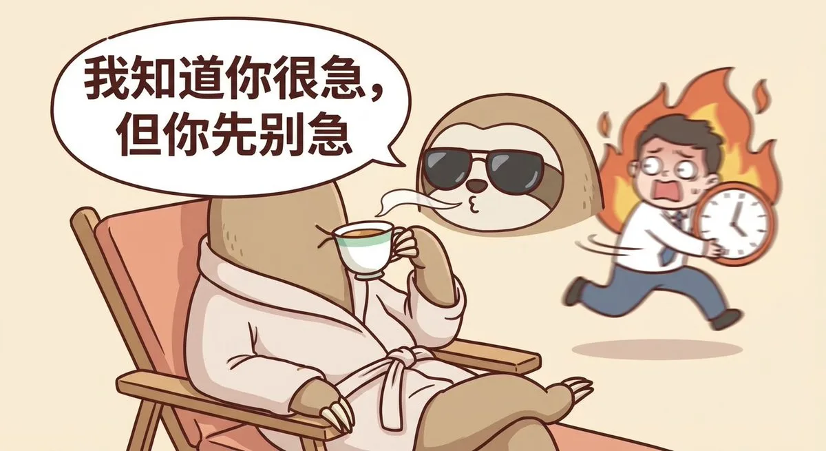 进阶风被催促表情包