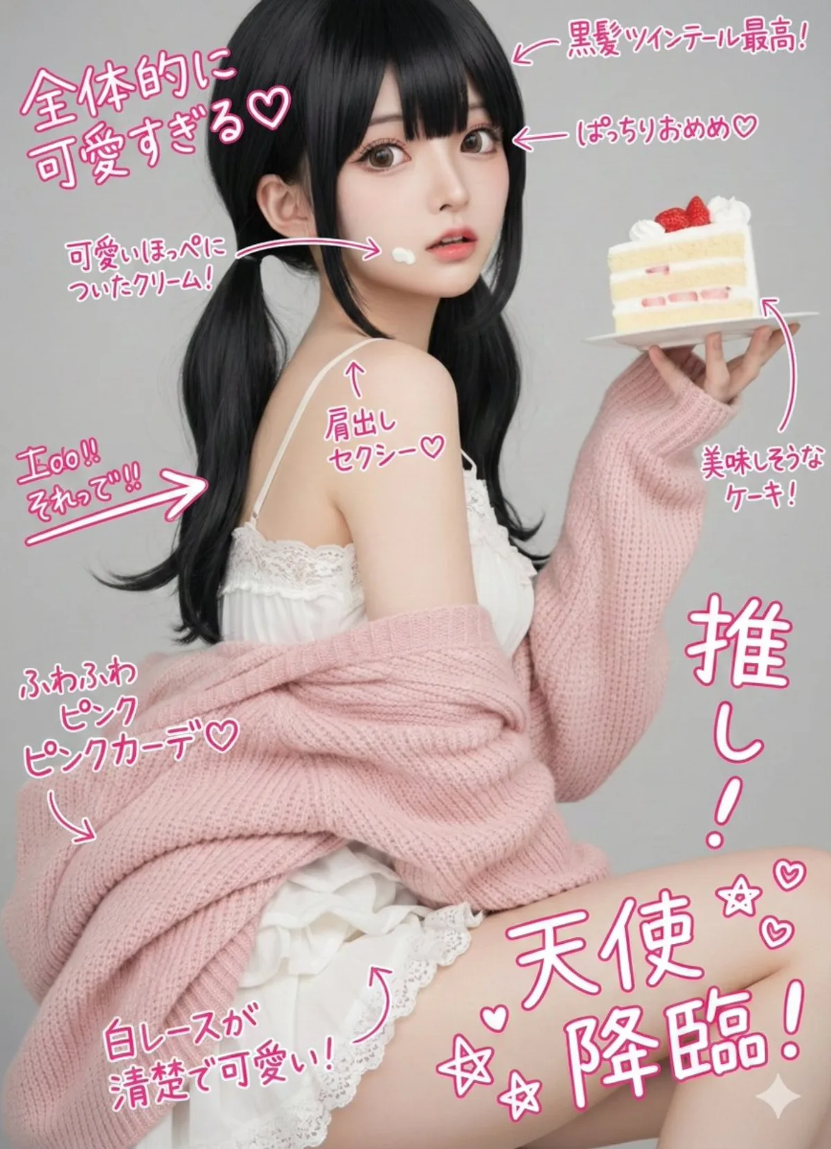 手写可爱点缀