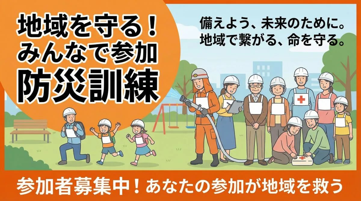 Disaster drill banner 16:9: A Studio-Grade Take