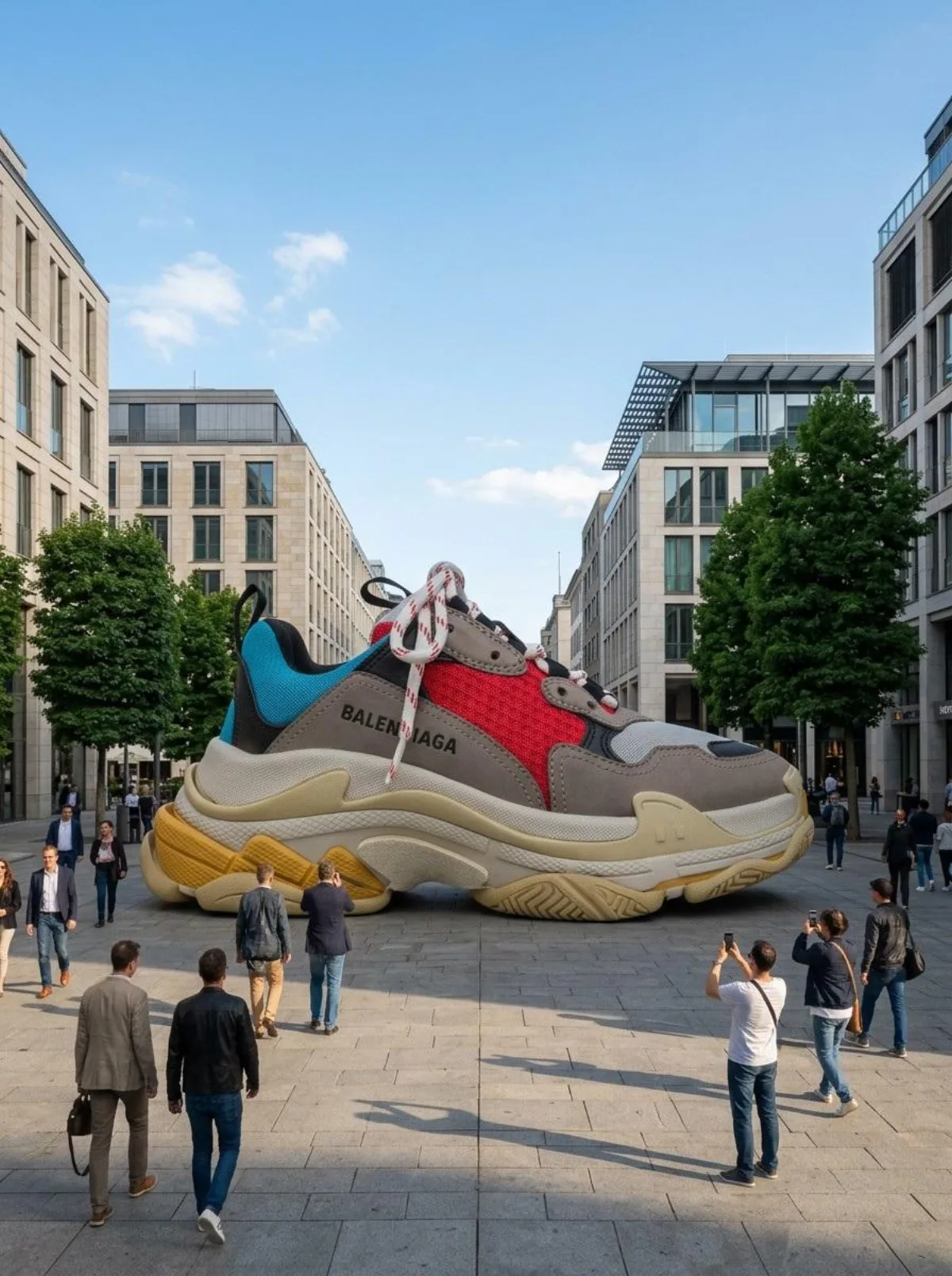 Giant Product Art Installation in City Square: A Signature Take