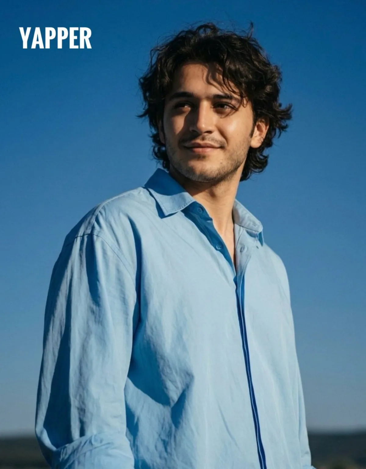 Refined Cinematic Outdoor Portrait of Young Man