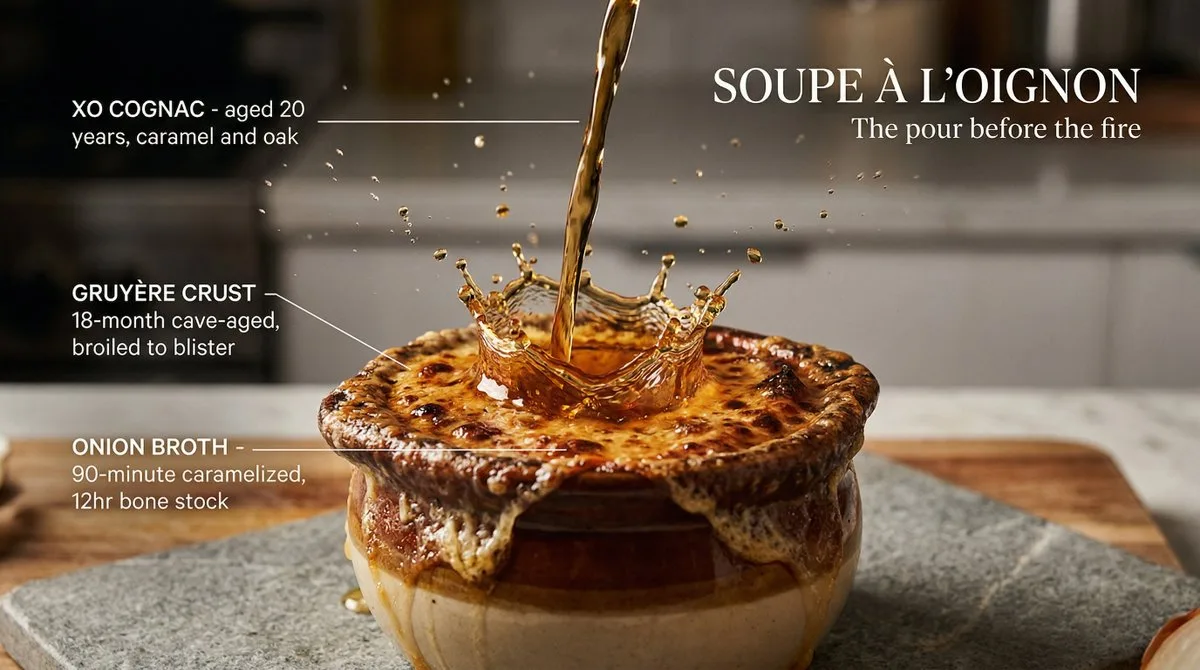 Dramatic Liquid Pour Food Photography