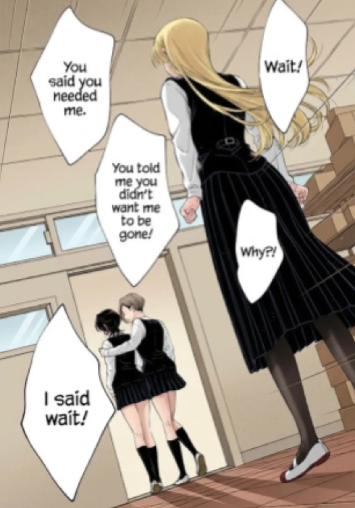 Translate this manga to Japanese and re-render