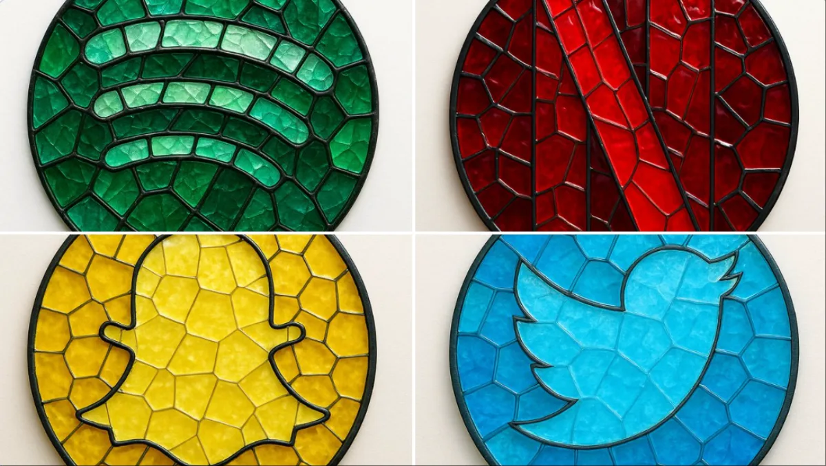 Mosaic Stained Glass Badge: A Modern Take