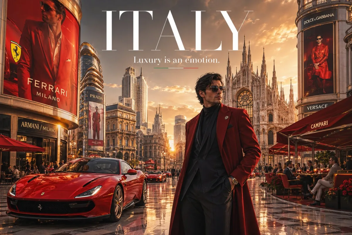 A Refined Cinematic Luxury Empire Editorial Poster