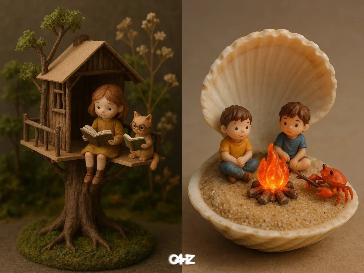 Cute Miniature Scenes - Signature Style