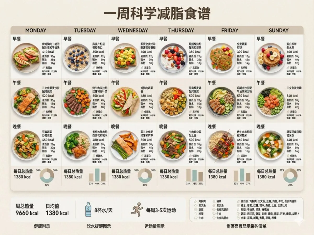 Fat Loss Meal Plan: A Signature Take