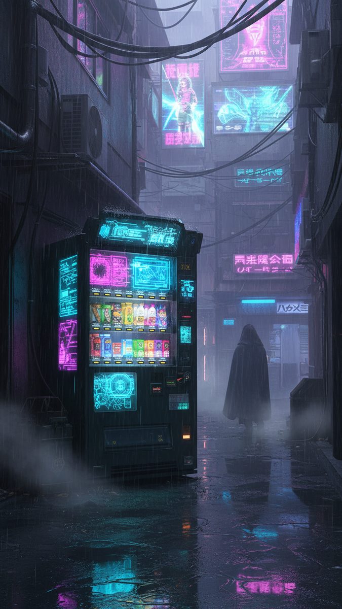 Flux 2 — Neon Vendor