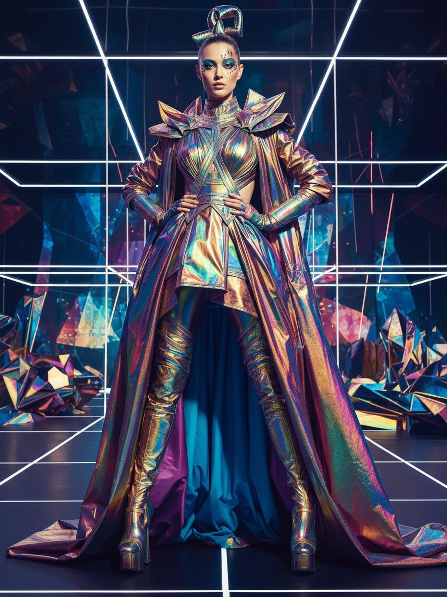 Flux 2 — Holographic Fashion
