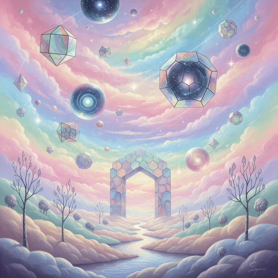 HiDream-I1 — Floating Geometry