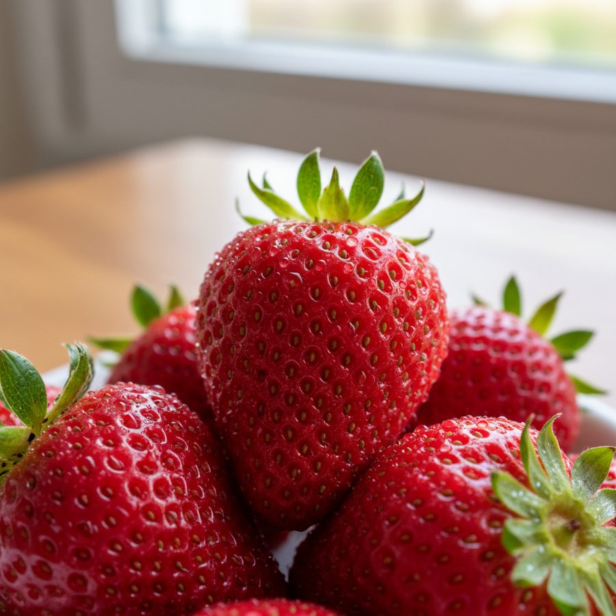 Imagen 4 — Strawberry Macro