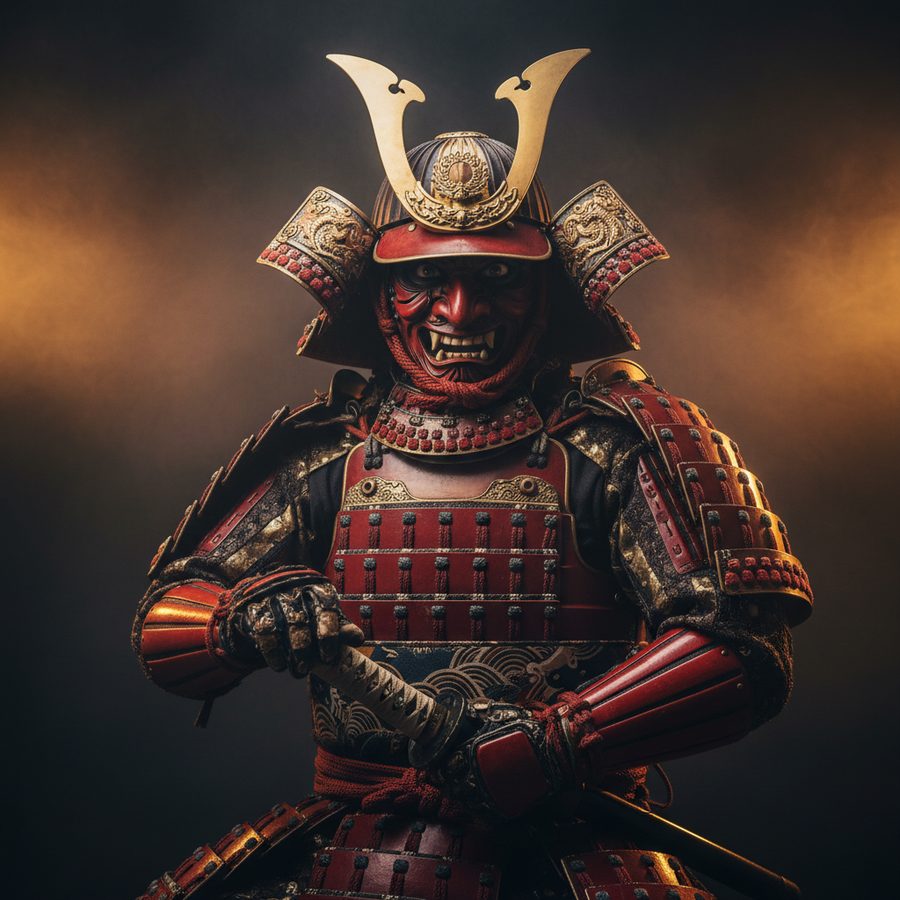 Midjourney v7 — Samurai Portrait