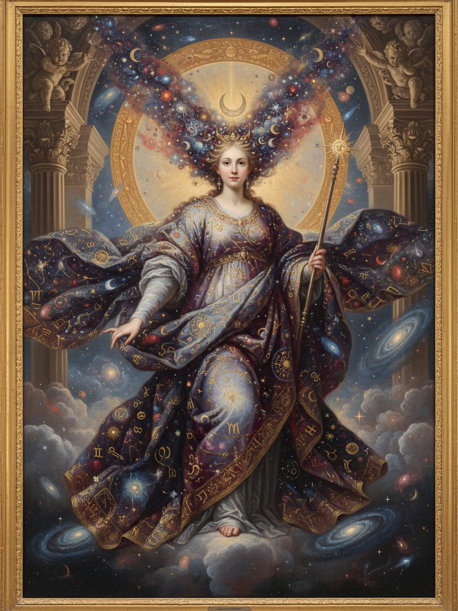 Midjourney v7 — Celestial Goddess
