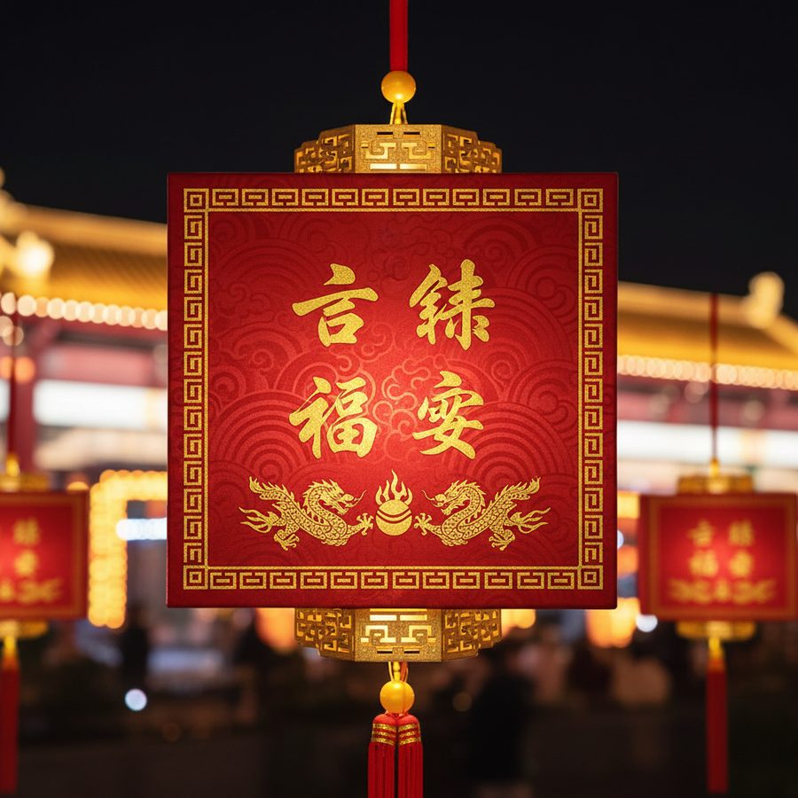 Qwen-Image — Festive Lantern
